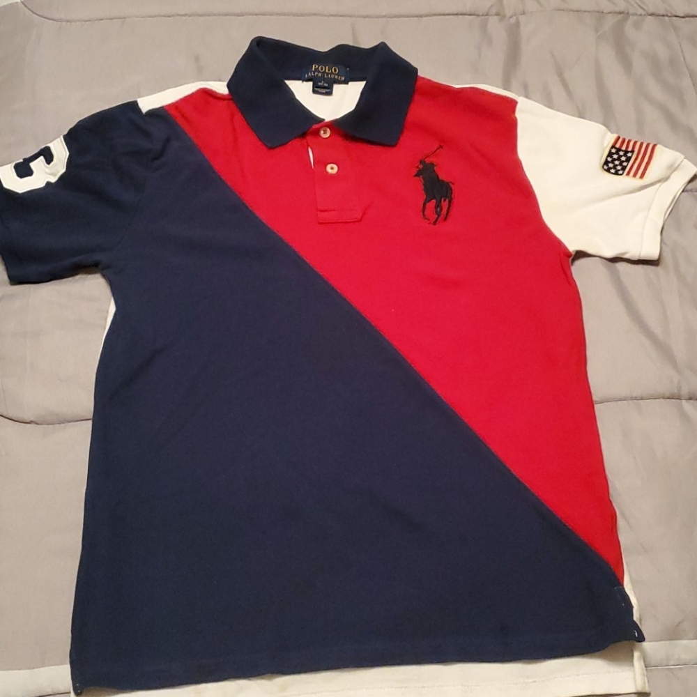 Polo Kids Red, White & Blue